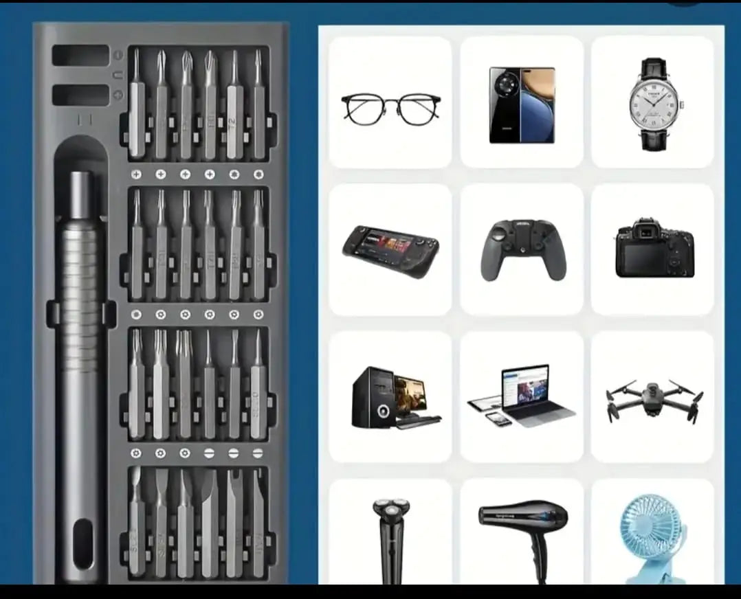 25 in 1 Magnetic Precision Screwdriver Set