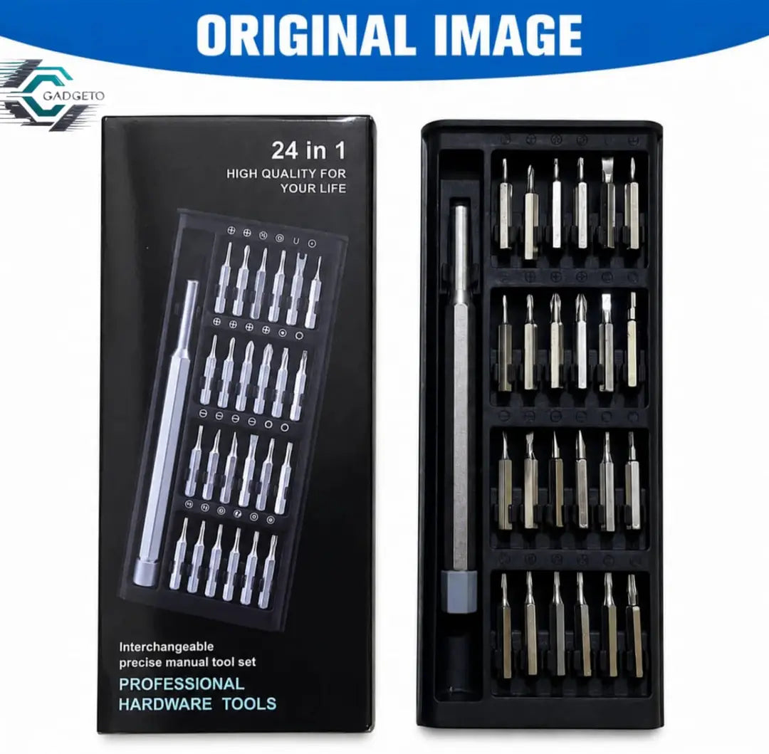 25 in 1 Magnetic Precision Screwdriver Set