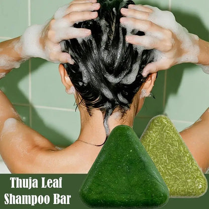 Grass Hair Soap Herbal Handmade Shampoo Soap Nourishment Hair Strengthening Anti-Hair Loss