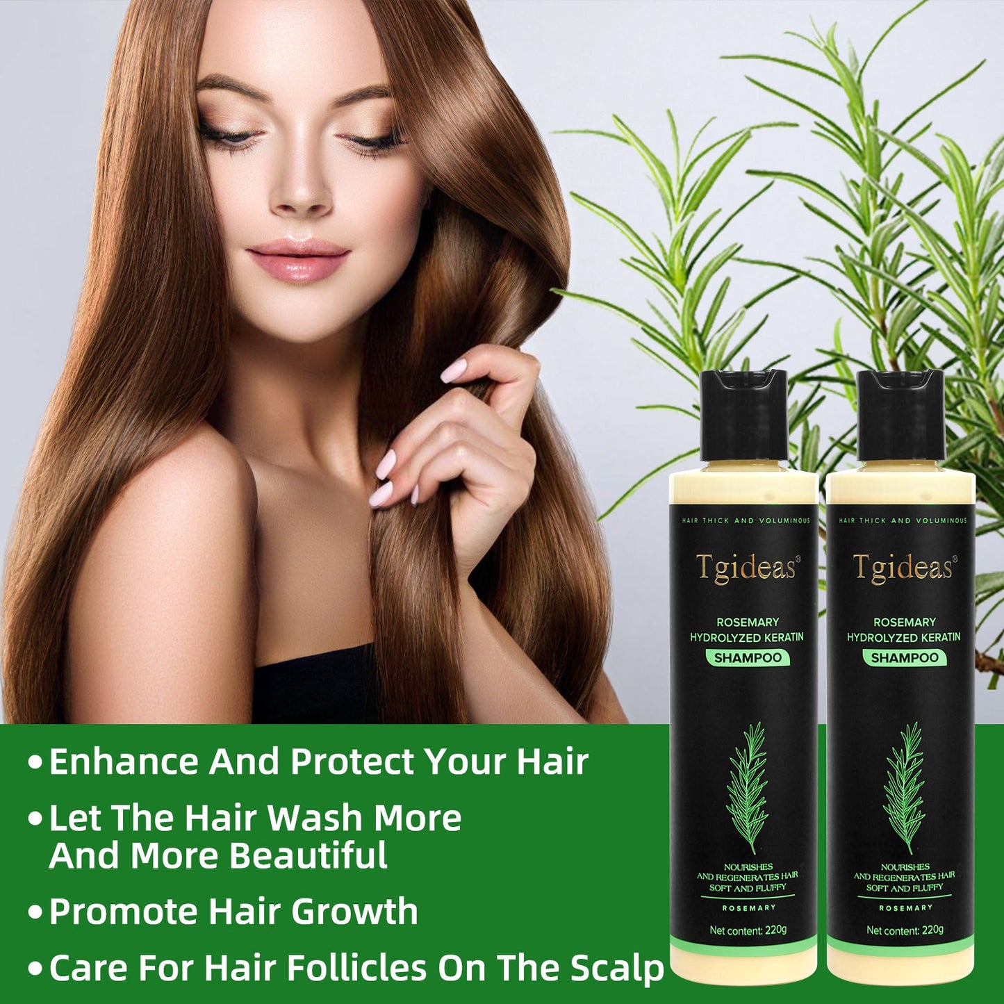 Tgideas Rosemary Shampoo-220g