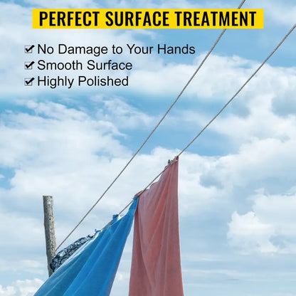 20 Meter Multi Purpose Stainless Steel Clothline Rope