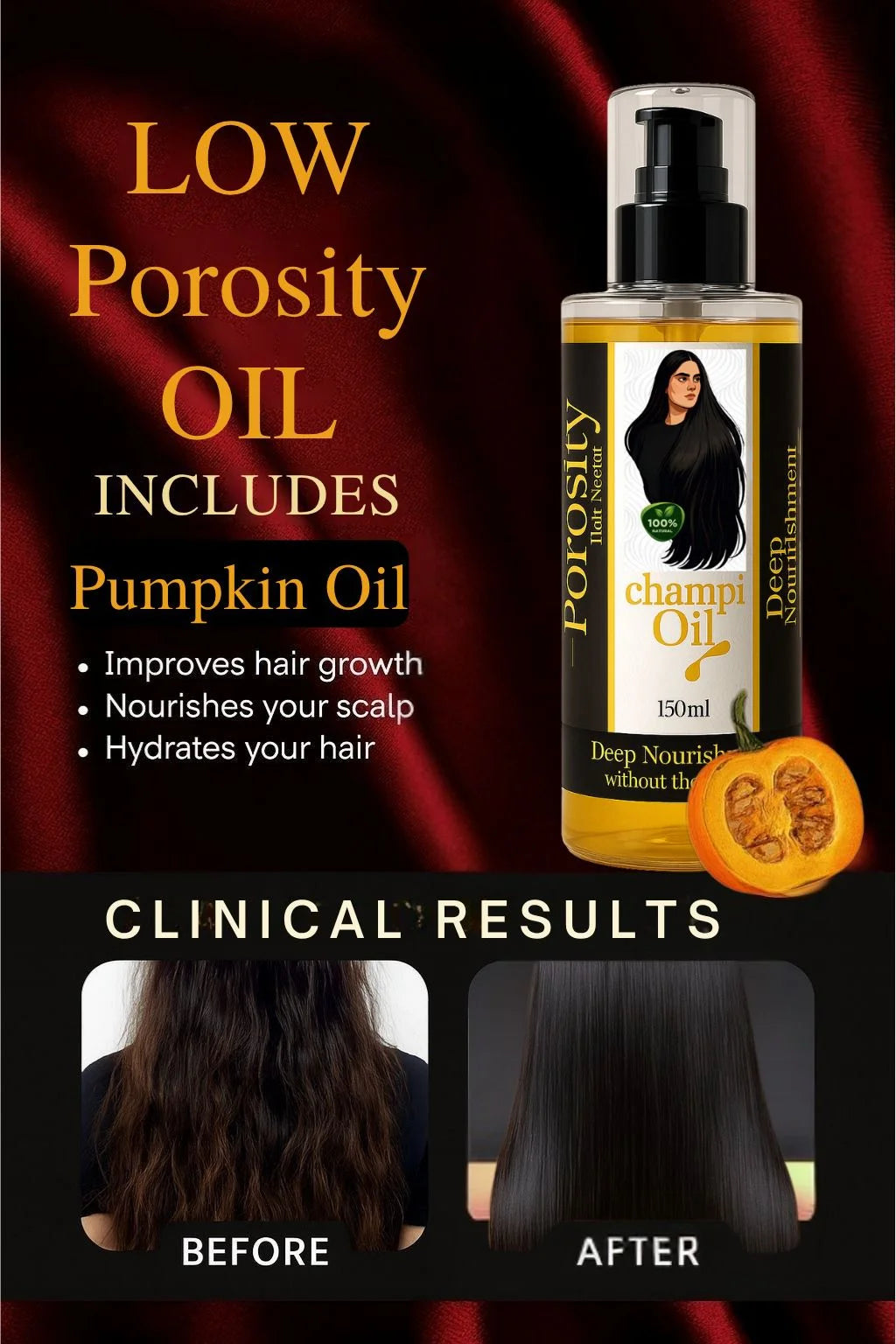 Champi Low Porosity Oil