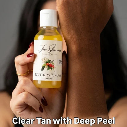 Jiore Tsuyoi Yellow Peel Body Oil – Skin Renewal & Brightening Formula