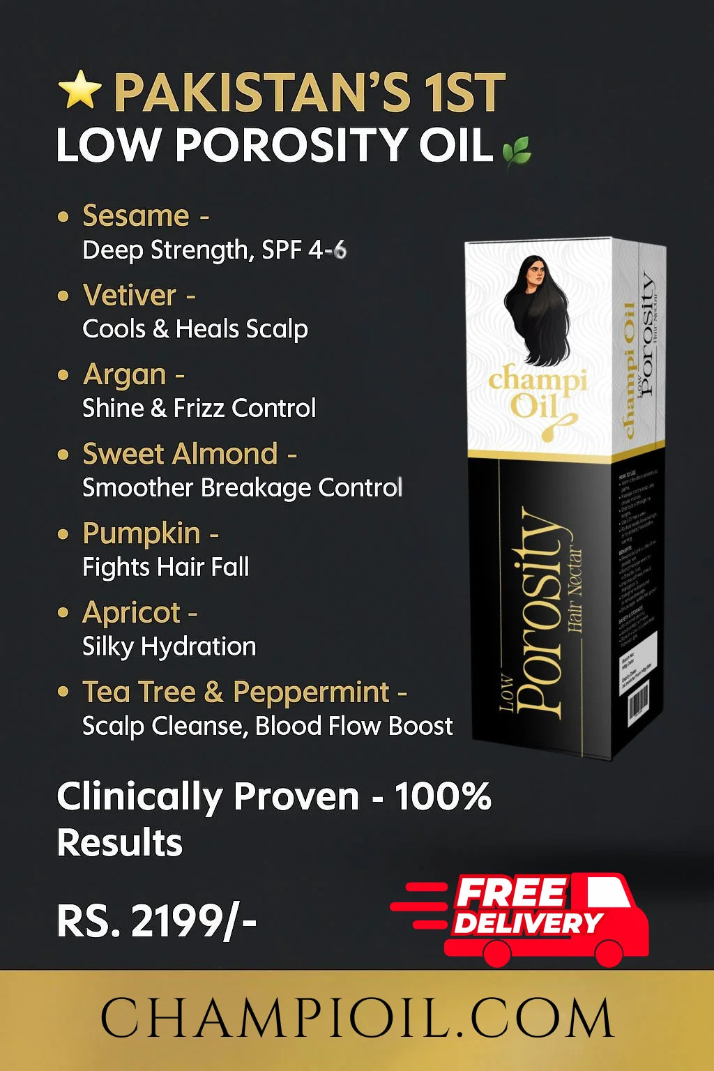 Champi Low Porosity Oil