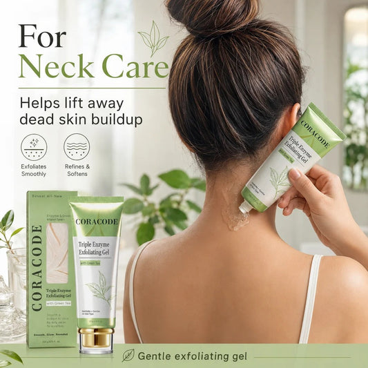 Coracode Triple Enzyme Exfoliating Gel with Green Tea Effect (CASH ON DELIVERY)