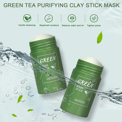 ORIGINAL Green Tea Mask Stick Facial Cleansing Oil Acne Deep Clean Pore