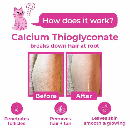 4-in-1 Turmeric Bikini Hair Removal Wax Powder Mask | Fee Delivery