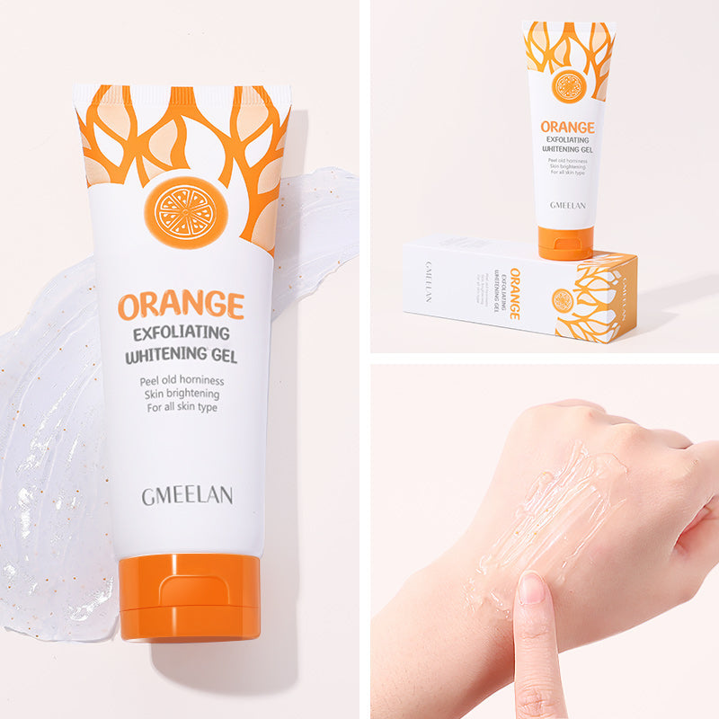 GMEELAN ORANGE EXFOLIATING GEL AND LAZY CREAM