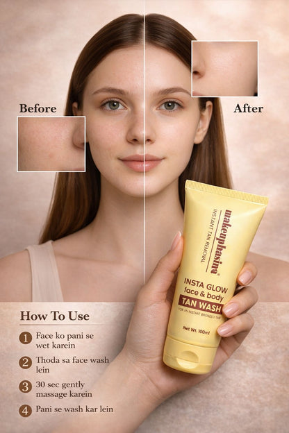 Makeuphasina Tan Wash
