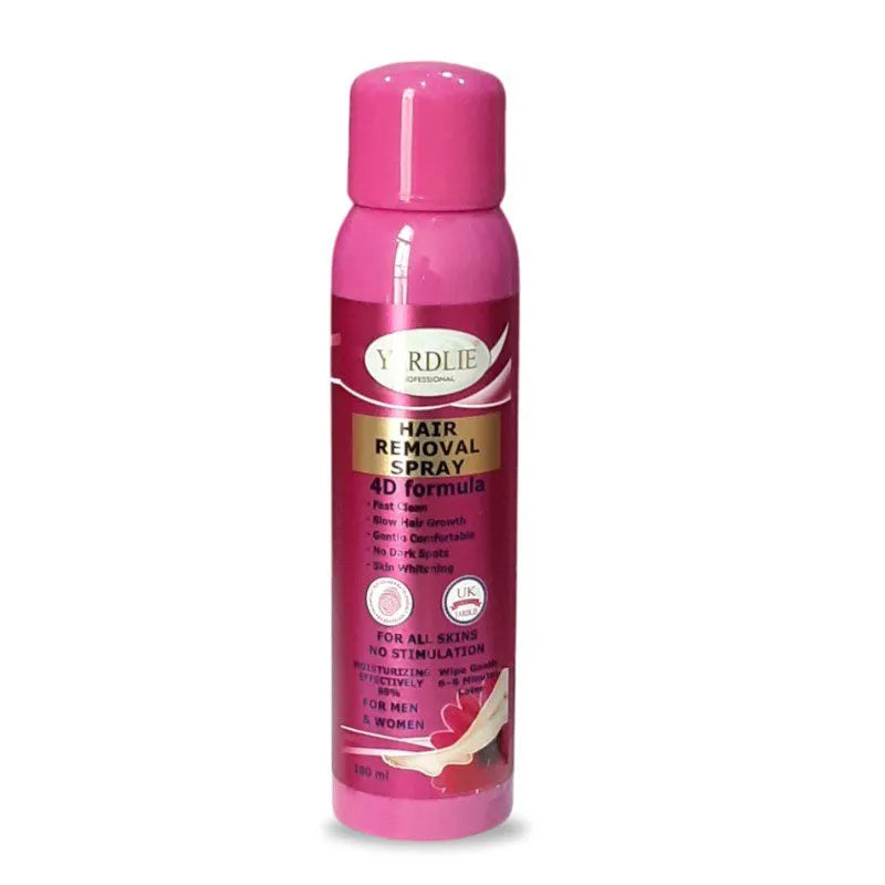 Yardlie Professional Hair Removal Spray – 4D Formula for Smooth, Hair-Free Skin